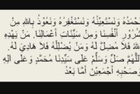 Kalimat Penutup Pidato dalam Bahasa Arab